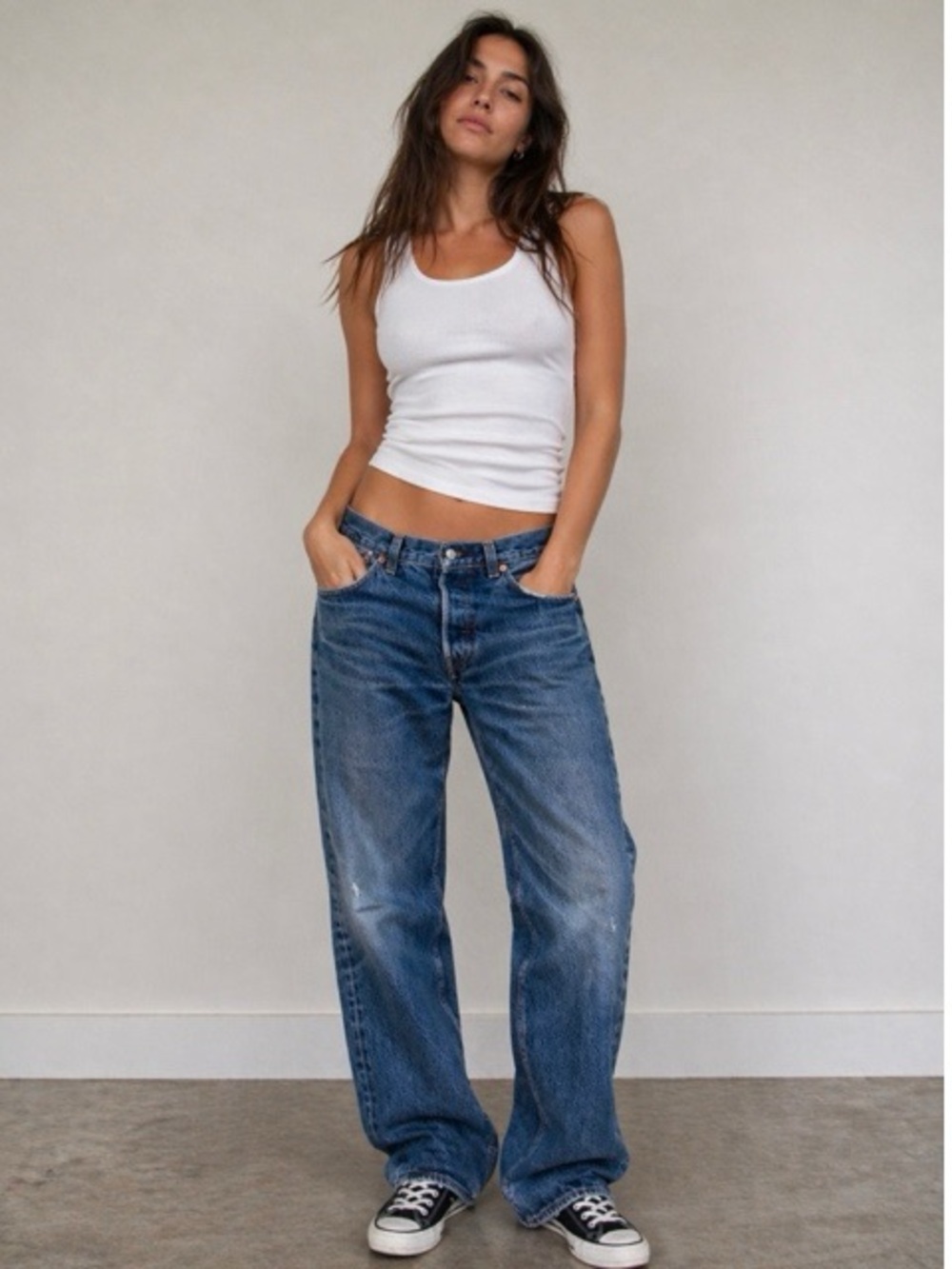 Levi's Blue Boyfriend Jeans
